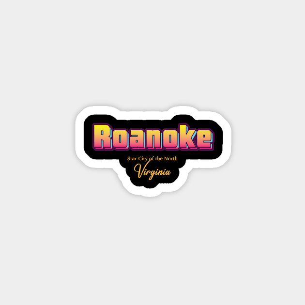 Roanoke Sticker by Delix_shop